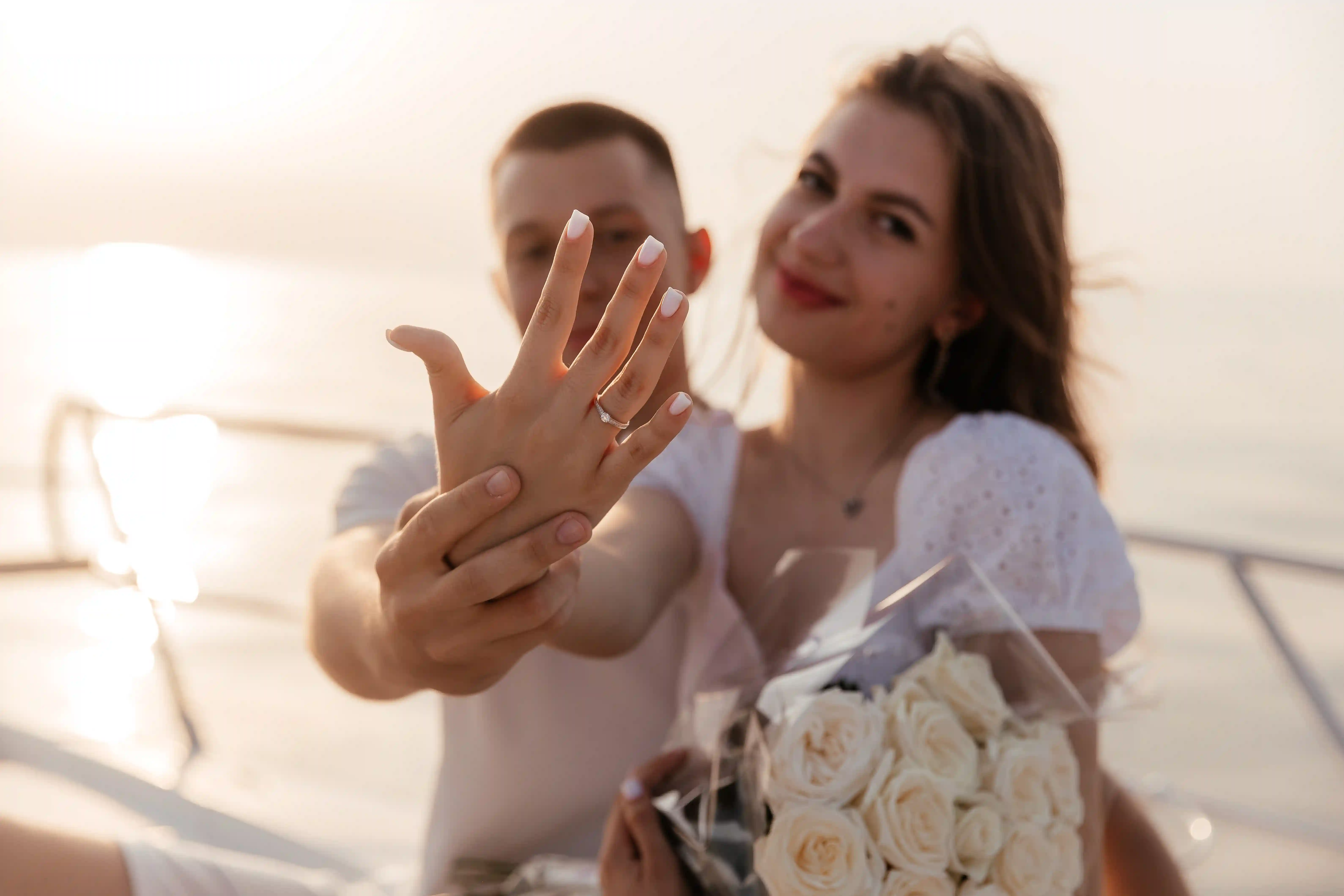 Предложение руки и сердца на яхте в Адлере